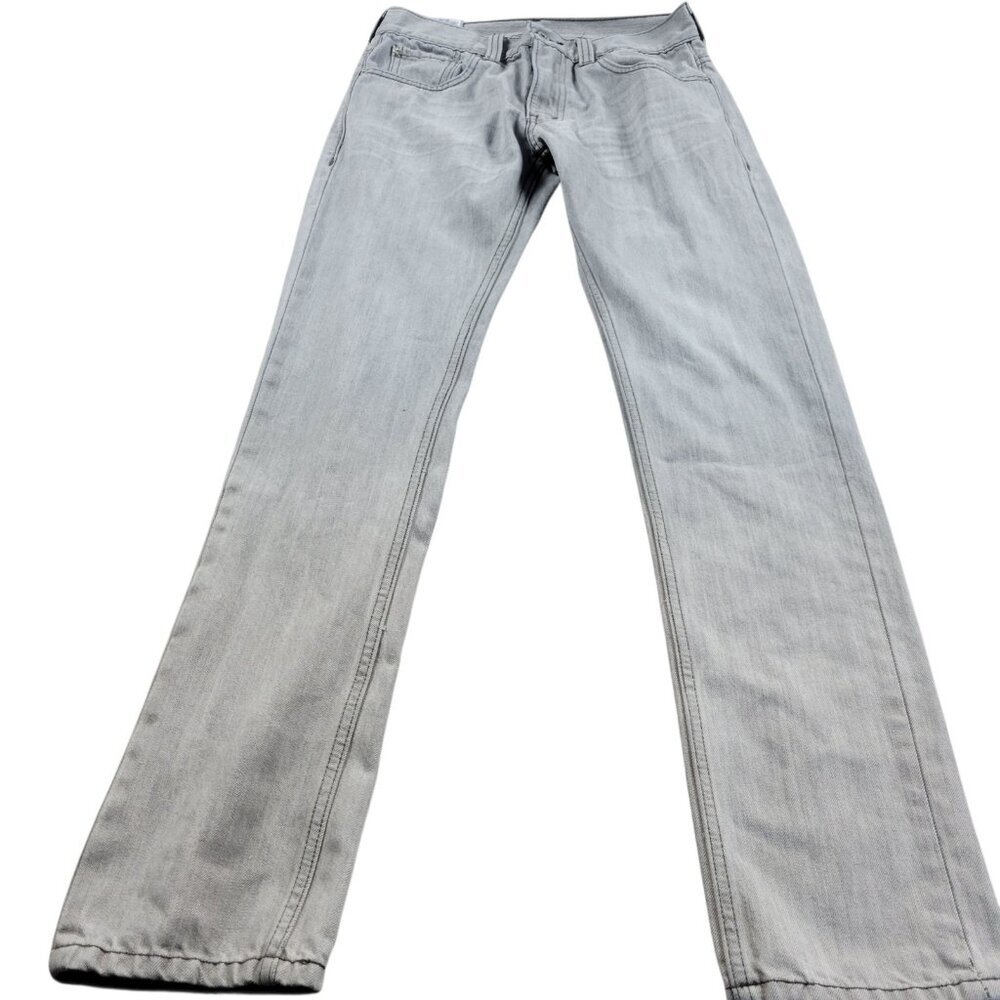 Levis 511 Jeans Mens 30x30 Slim Gray Denim